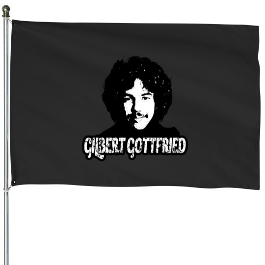 Discover Gilbert Gottfried Peace & Love House Flags