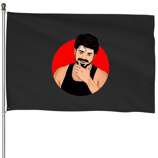 Discover Ilayathalapathy Vijay House Flags