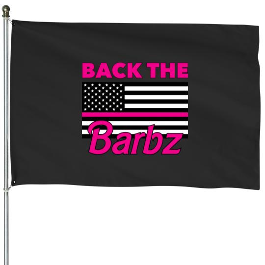 Discover Back the Barbz House Flags