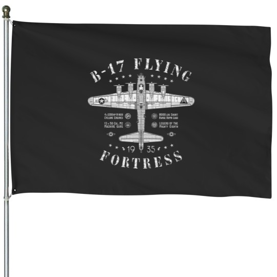 Discover B-17 Flying Fortress House Flags