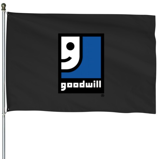 Discover Goodwill Industries Logo House Flags