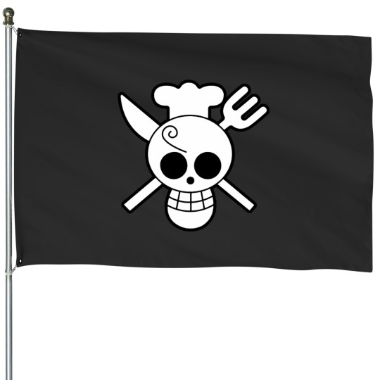Discover Sanji Jolly Roger 1 Active House Flags