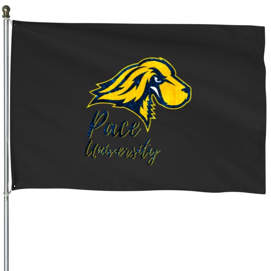 Discover Glitter Pace University (1) House Flags