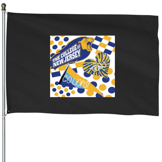 Discover The College of New Jersey CollageCopy House Flags