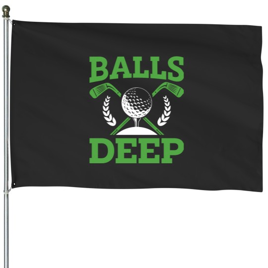 Discover Golf Balls Deep Appearal for Golfers House Flags