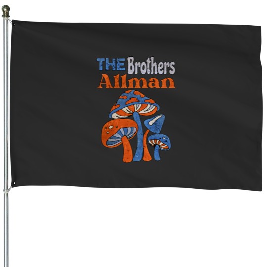 Discover The Brothers Allman Mushroom Brothers House Flags