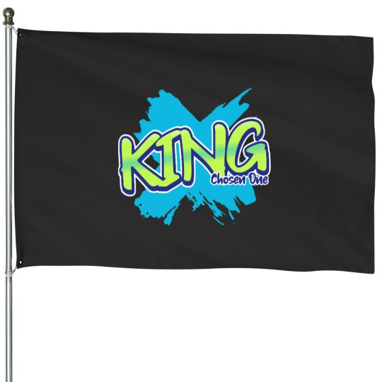 Discover King The Chosen One House Flags