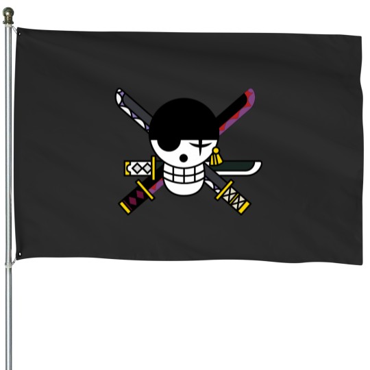 Discover Zoro Logo House Flags