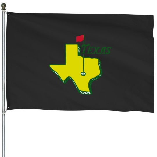 Discover Master Golf Texas House Flags