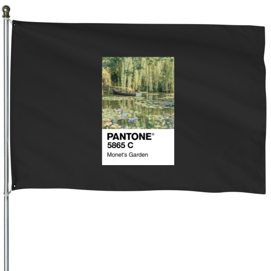 Discover Monet’s Garden House Flags