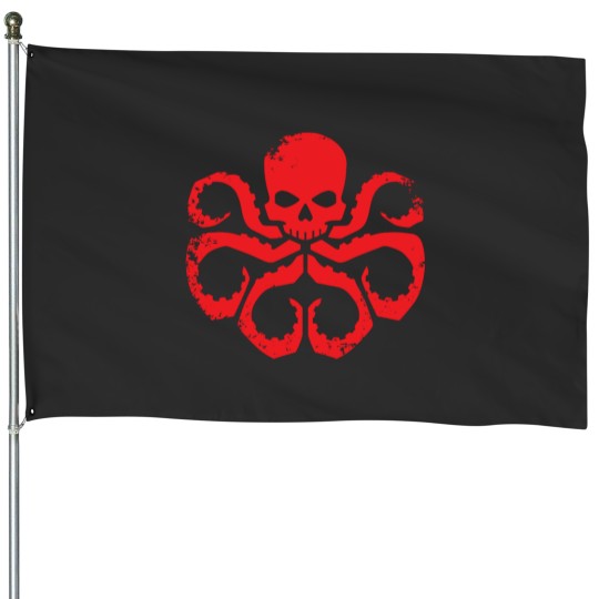 Discover HYDRA Badge - Red House Flags