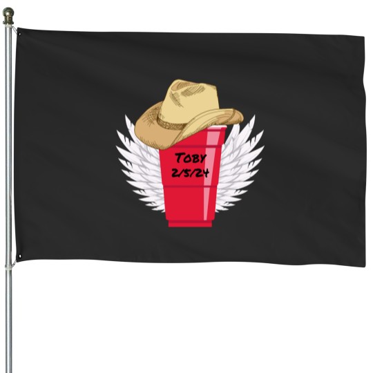 Discover Toby Keith Red Solo Cup House Flags