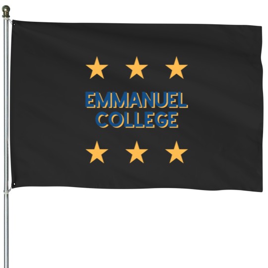 Discover Emmanuel College Sticker1 House Flags