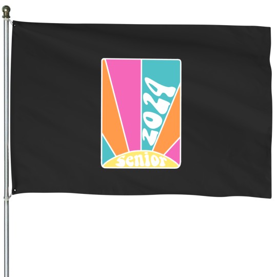 Discover Sun Rays Senior 2024 Magnet House Flags