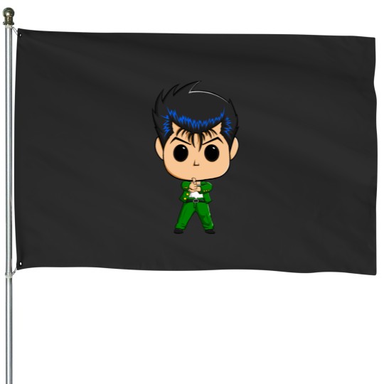 Discover Yusuke Funko Pop House Flags