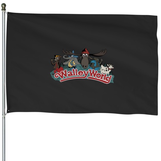 Discover Clark Griswold Walley World House Flags