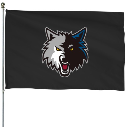 Discover Timberwolves-Merch House Flags