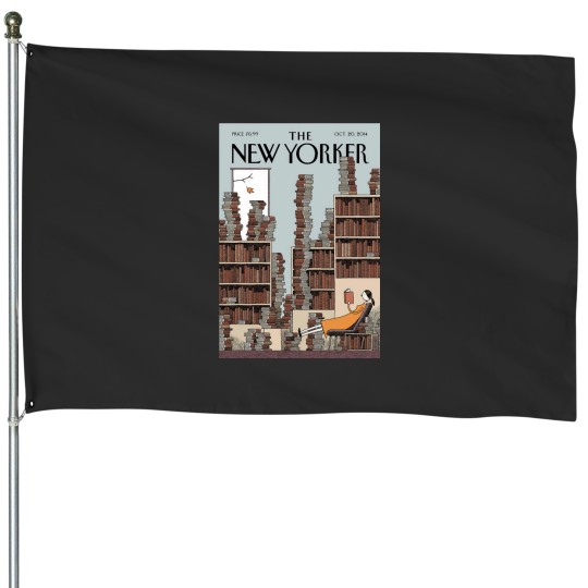 Discover The New Yorker Library House Flags