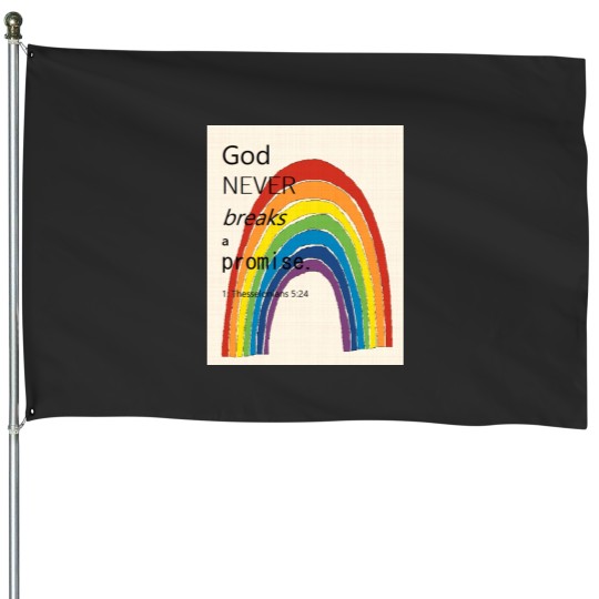Discover Gods promises wall art House Flags