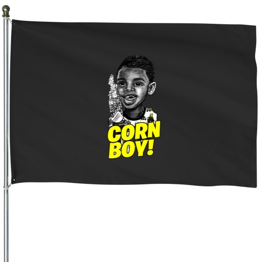 Discover Corn Boy (2) House Flags