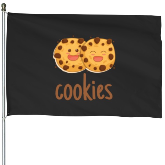 Discover Cookie cookies cookies morning House Flags