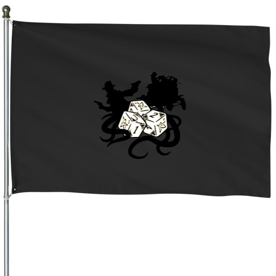 Discover Arkham Horror Dice House Flags