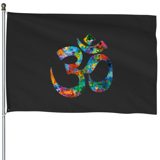 Discover Om Classic House Flags