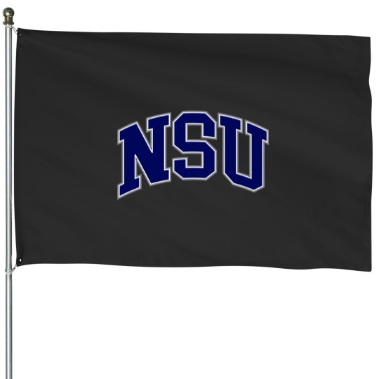 Discover Nova Southeastern University blue shark NSU House Flags