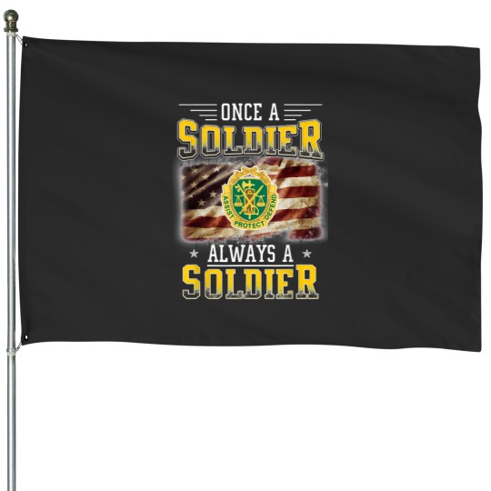Discover Military Police Veteran Christmas House Flag