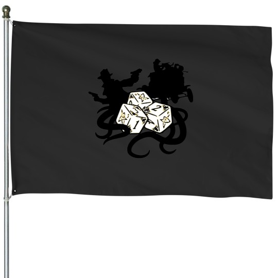 Discover Arkham Horror Dice House Flags