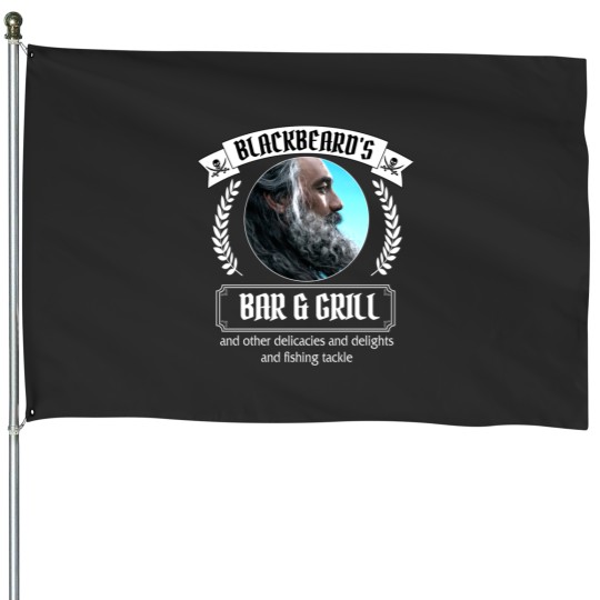 Discover Our Flag Means Death Blackbeard Bar And Grill House Flags