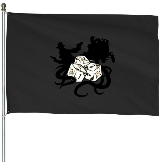 Discover Arkham Horror Dice House Flags