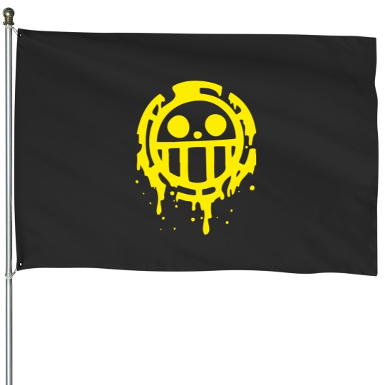 Discover Trafalgar D. Water law House Flags
