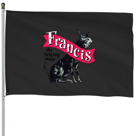 Discover Francis the Talking Mule Poster Sticker House Flags