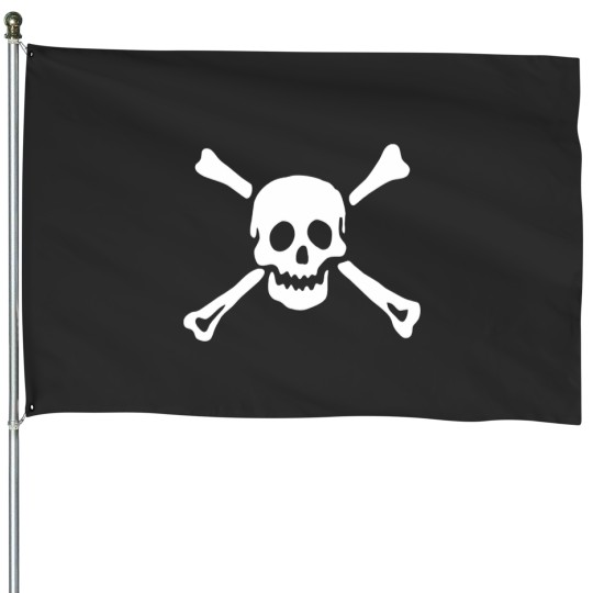 Discover Traditional Pirate Flag Symbol House Flags