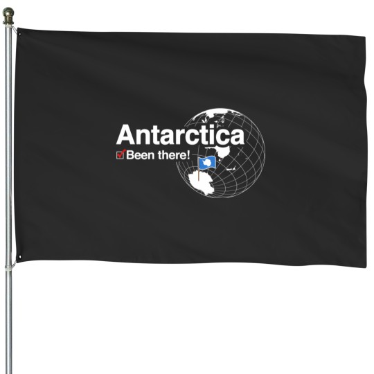 Discover i've been there flag of antarctica House Flags