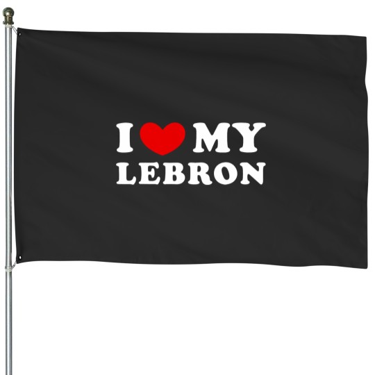 Discover i love my lebron, i heart my lebron House Flags