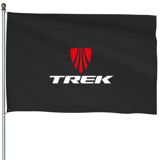 Discover Trek Bicycles Logo House Flags