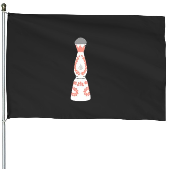 Discover Pink Clase Azul Tequila Bottle House Flags