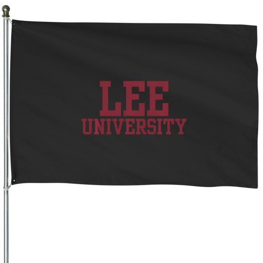 Discover lee university sweat House Flags