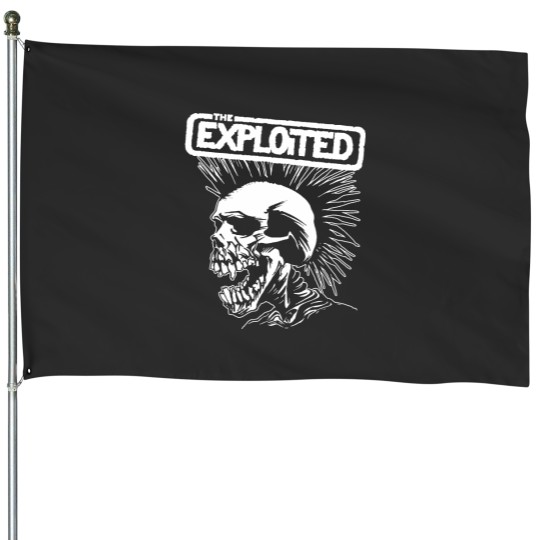 Discover Order The Exploited Skull T-Shirt, Bones Punk Rock Tee Albus Silente famous quote House Flags
