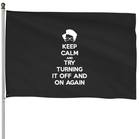 Discover Try turning it off and on again! House Flags