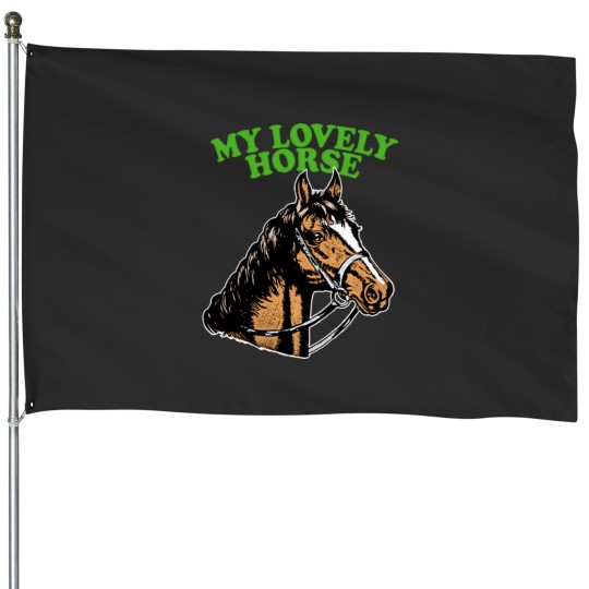 Discover Father Ted My Lovely Horse House Flags