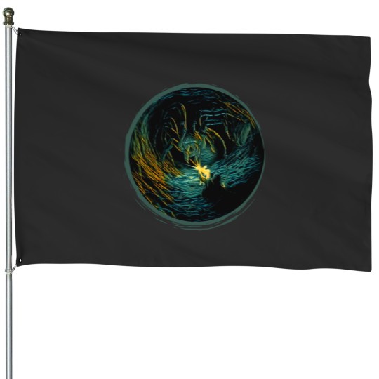 Discover A Light in the Dark-Fantasy House Flags