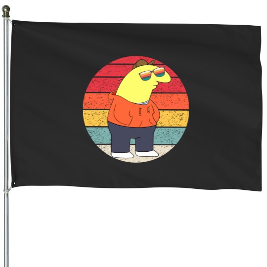 Discover Smiling Friends House Flags