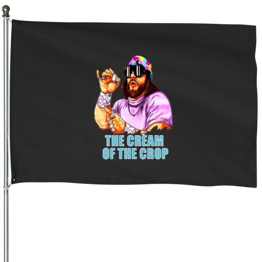 Discover MACHO MAN SAVAGE CREAM OF THE CROP FULL COLOR Star wa r Coffee May The Froth be with You House Flags