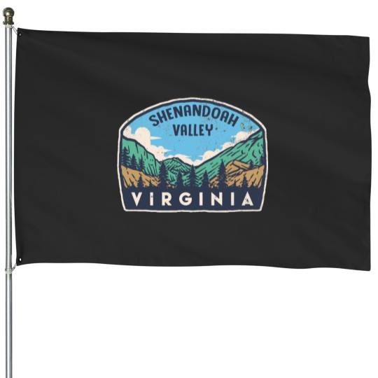 Discover Shenandoah Valley National Park Virginia Acidgvrl House Flags