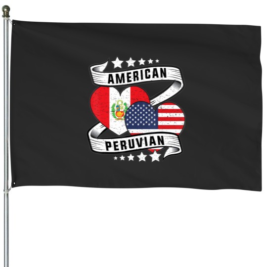 Discover peruvian american peru usa half peruvian american flag House Flags