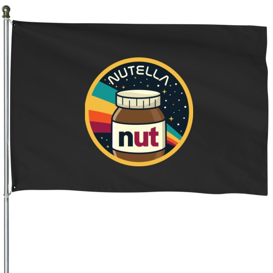 Discover Nutella Space Delivery-Nutella House Flags