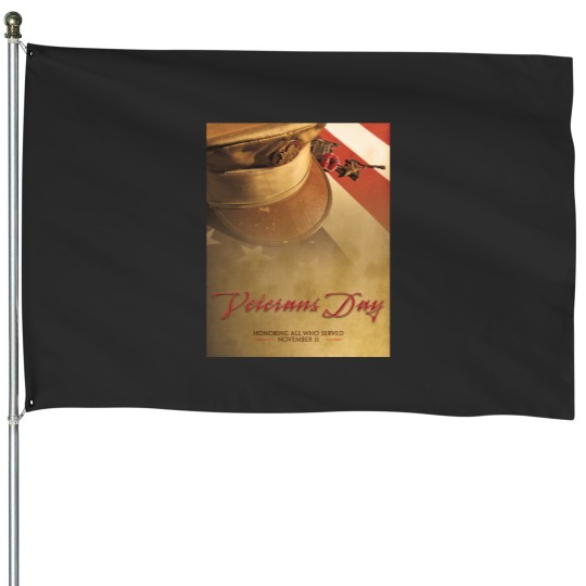Discover Veterans Day 2017 Bronze Star (valor) House Flags